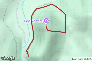 Fejérkő várának romjai