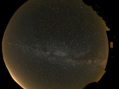 Teljes égkép a Bükki Csillagdából