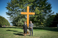 Kultúrtörténeti értékek, Mátra, Kékestető, Eucharisztikus Kongresszus, emlékkereszt, Agrárminisztérium, Bükki Nemzeti Park Igazgatóság, Egererdő Zrt.