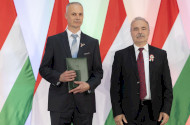 Magyar Ezüst Érdemkereszt állami kitüntetést vehetett át kollégánk