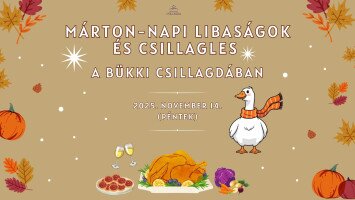 Márton-napi libaságok és csillagles a Bükki Csillagdában