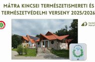 MÁTRA KINCSEI TERMÉSZETISMERETI ÉS TERMÉSZETVÉDELMI VERSENY  2025/2026.