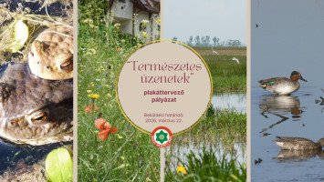 „Természetes üzenetek” - plakáttervező pályázatot hirdetünk